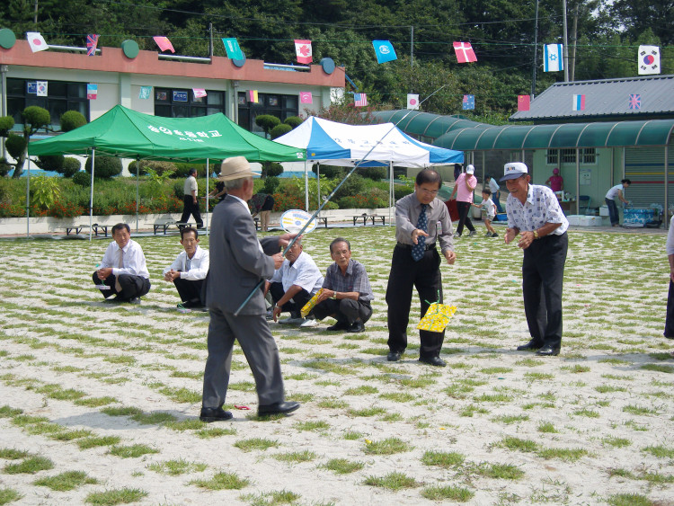 어르신 경기가 더욱 제미있었어요