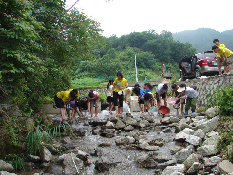 방류사업은 이것으로 종료되었습니다.