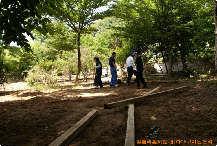 작업 공정은 1/3 정도 수준이다.